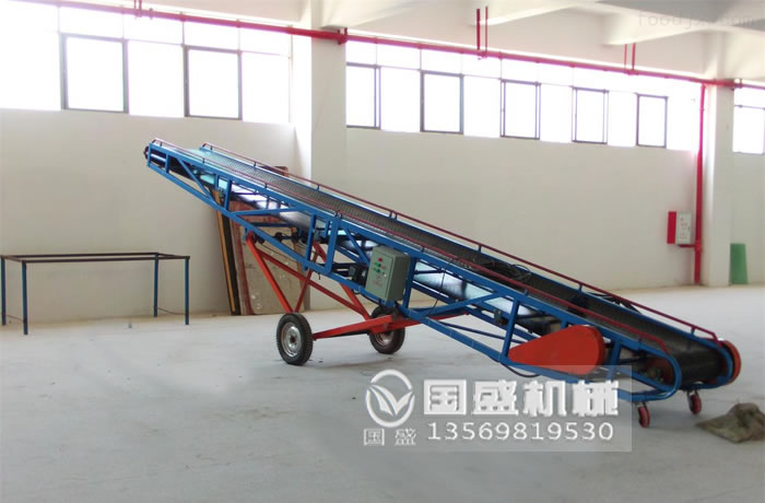 移動伸縮皮帶機 移動伸縮皮帶機